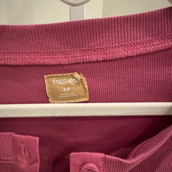 Pink Button-Up Cardigan - Picture 2 of 3